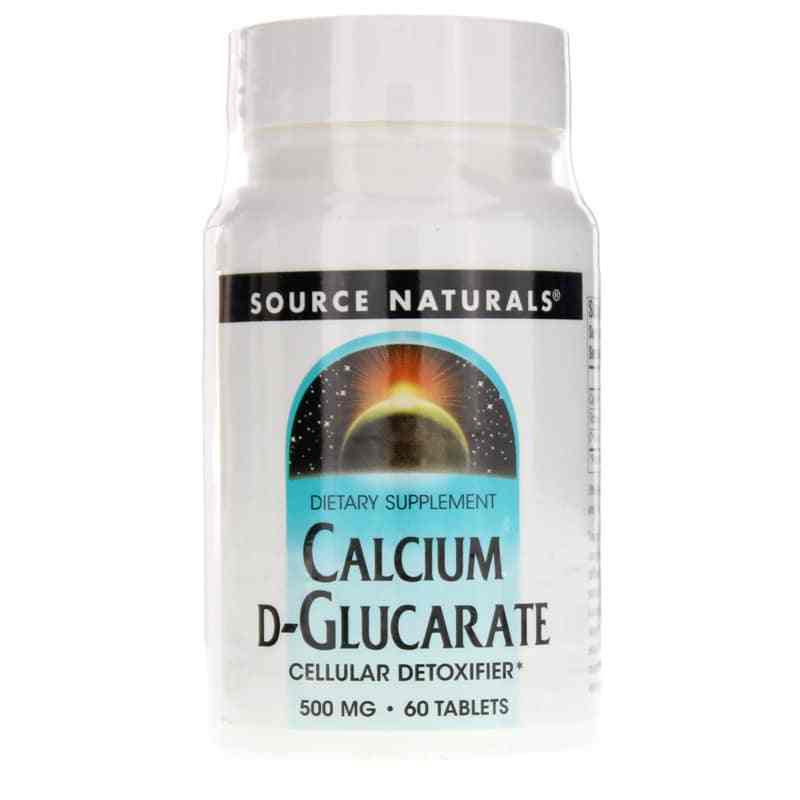 Calcium DGlucarate 500 Mg, Source Naturals